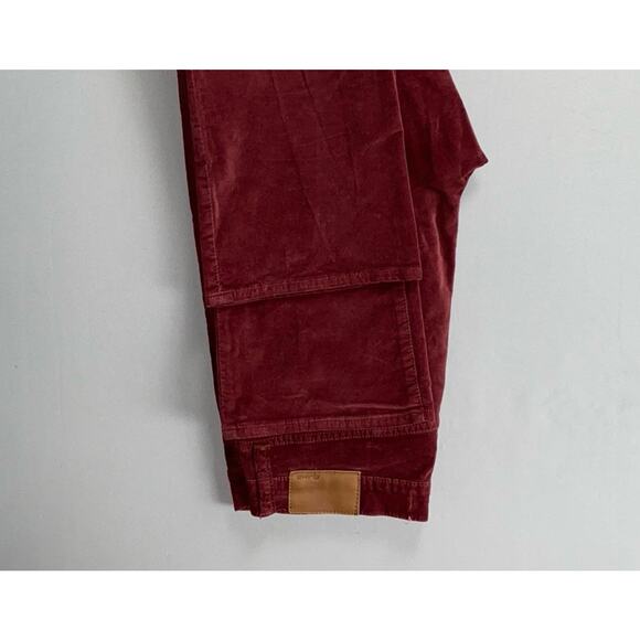 Madewell 'Cali Demi Boot' Velvet, Felt, Velour 5-Pocket Jean Style Pants. 2 GUC - Picture 4 of 9